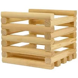 Ящик квадратний Rosa Talent сосна 18х18х15.5 см