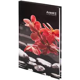 Книга записна Axent R&B Flower А5 в клітинку 96 аркушів (8457-7-A)