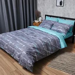 Комплект постільної білизни Moon&Star King Size 220x240 наволочки 2х50х70 Autograph Бязь Gold Люкс