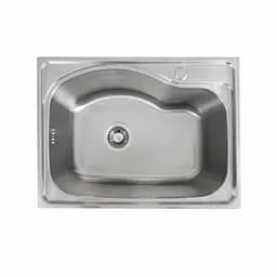 Кухонная мойка из нержавеющей стали Platinum сатин 5843 (0,6/210 mm), Satin