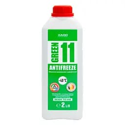 Антифриз Xado Antifreeze Green G11 -40⁰С готовый зеленый 2л(XA 53206_1)