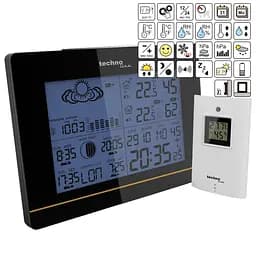 Метеостанція Technoline WS6750 Black (WS6750), Чорний - мініатюра 9
