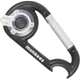Брелок-карабін Munkees Carabiner Led with Bottle Opener Black (1012-1089-BK)