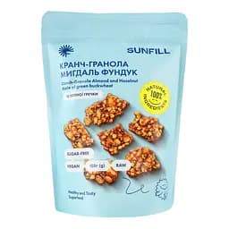 Кранч-гранола SunFill Миндаль-фундук 150 г
