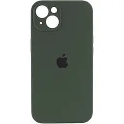 Чехол Silicone Case Full Camera Protective AA для Apple iPhone 13 6.1" Зелений / Cyprus Green