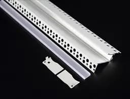 LED профіль врізний, ефект "тіньового шва" з розсіювачем PC, 3м KLOODI KLP4062TR 3 - мініатюра 4