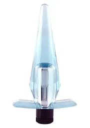 Анальная пробка Seven Creations Slimline Butt Plug 8.9 см (голубой)