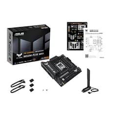 Материнська плата Asus TUF GAMING B850M-PLUS WIFI7 sAM5 B850 4xDDR5 M.2 HDMI DP Wi-Fi BT mATX - мініатюра 2