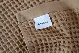 Рушник Lotus Home - Waffle cocoa какао 70x140 - мініатюра 4