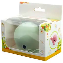Іграшка для ванни Baby Team Кит (9041_зелений) - мініатюра 5