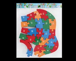 Пазл Слон D*-1 Оффтоп, 26 елементів (833851)