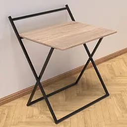 Стіл трансформер Компакт 3 750x790x720 Чорний метал ДСП Дуб Сонома 16 мм FRD-104679