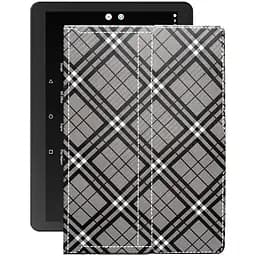Чохол StatusCASE з екошкіри для планшету Pixus Ride 9.6 Клітинки