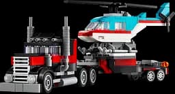 Конструктор LEGO Creator Бортова вантажівка з гелікоптером 270 деталі (31146) - мініатюра 2