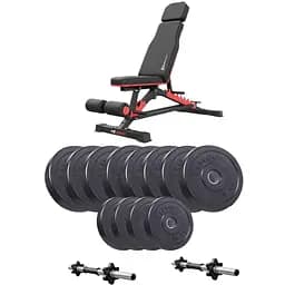 Набір Elitum Titan гантелі 2х26кг Hop-Sport HS-2090 HB