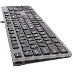 Клавіатура A4-Tech KV-300H USB сіра - мініатюра 3