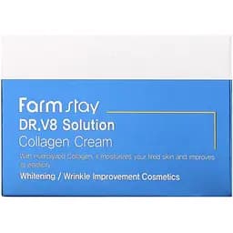 Крем для обличчя FarmStay DR.V8 Solution Collagen Cream 50 мл - мініатюра 4