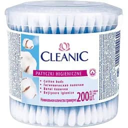Ватные палочки Cleanic 200 шт.