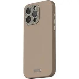 Чохол-накладка Moshi Napa Slim Hardshell Case Woodsmoke Brown для iPhone 15 Pro (99MO231107) - мініатюра 2