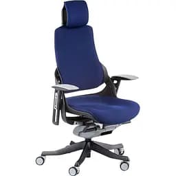 Офісне крісло Special4you Wau Navyblue Fabric синє (E0765) - мініатюра 3