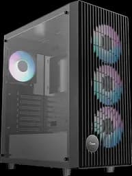 Корпус Ocypus Gamma C70 ARGB Black (GAMMA-C70-BKG400XX-GL)