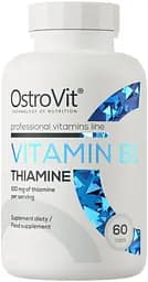 Витамины и минералы OstroVit Vitamin B1 Thiamine, 60 капсул