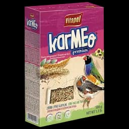 Преміум корм Vitapol Karmeo для зебрових в’юрків і маленьких екзотичних птахів 500 г