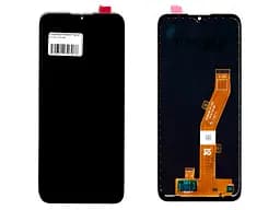 Дисплей для Xiaomi Poco C50, Poco C51, Redmi A1, Redmi A2 Plus, чорний, з рамкою, .