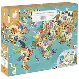 Дитячий пазл Janod Динозаври 200 елементів (J02679)