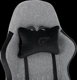 Геймерське крісло GT Racer сіре із чорним (X-2324 Fabric Gray/Black Suede) - мініатюра 7