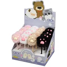 Ручка шариковая ZiBi Fluffy Paw 0.7 мм синяя (ZB.2020)