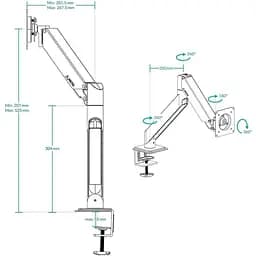 Кронштейн Arctic X1-3D AEMNT00062A - мініатюра 8