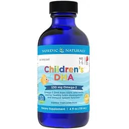 Жирные кислоты Nordic Naturals Children's DHA 530 mg, 119 мл клубника