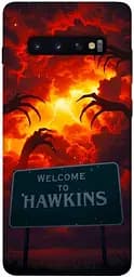 Чохол Demsky Welcome to hawkins для Samsung Galaxy S10+