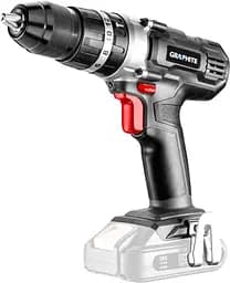 Шуруповерт-дрель Graphite Energy + 18 В с ударом без АКБ и ЗУ 58G010