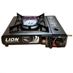 Портативна газова плита Lion 66-3 з адаптером