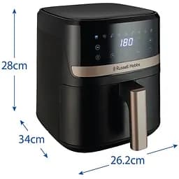 Мультипіч Russell Hobbs 27610-56/RH Satisfry Air Fryer 4.3 л (25250036001) - мініатюра 5