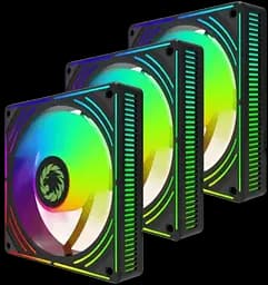 Вентилятор Gamemax RA300 3-Pack ARGB Black (RA300 BK)