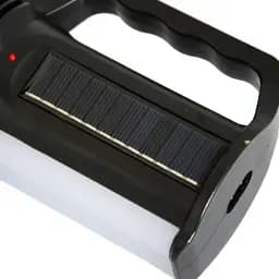Акумуляторний ліхтар-прожектор із бічною панеллю 16 SMD LED 2 режими, зарядка 220В, 1000 мАч - мініатюра 4