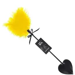 Лоскіт зі шльопалкою Піка Art of Sex - Puff Peak, колір Жовтий