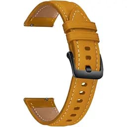 Шкіряний браслет 22мм - коричневий шкіряний розмір L Watchbands Standart (WB0021STANDART2BROWNS22)