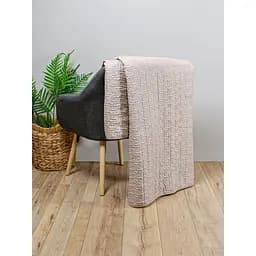 Покривало стьобане Home Line Мікрофібра 210x240 см бежеве (182154) - мініатюра 2