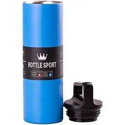 Термос Bottle Sport 500 мл з ручкою, синій Yiwu HPGM5009BL - мініатюра 2