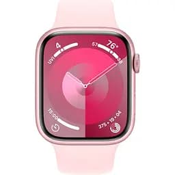 Смарт-годинник Apple Watch Series 9 GPS 41mm Pink Aluminum Case with Light Pink Sport Band S/M [MR933] Б/В [158700] - мініатюра 2