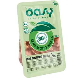 Лакомство для собак Oasy Semi Moist Snack утка 100 г 