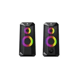 Колонки Vinga SP-200 LED USB Black - мініатюра 2