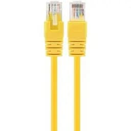 Патч-корд 0.5м UTP cat 6 CCA yellow Cablexpert (PP6U-0.5M/Y)