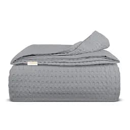 Плед-покривало Cosas Smoky Waffle Weave 110х140 см сірий (Blanket_09Smoky_WaffleWeave_110x140)