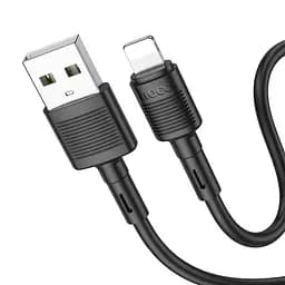 Кабель Hoco X83 USB to Lightning 1 м черный