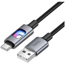 Кабель Hoco U144 New charging data cable Type-C Чорний